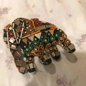 Mosaic Tile Elephant Home Decor
